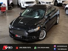 FORD FUSION 2.0 TITANIUM GTDI ECOBOOST FWD 2014/2015 V10 VEÍCULOS CAXIAS DO SUL / Carros no Vale