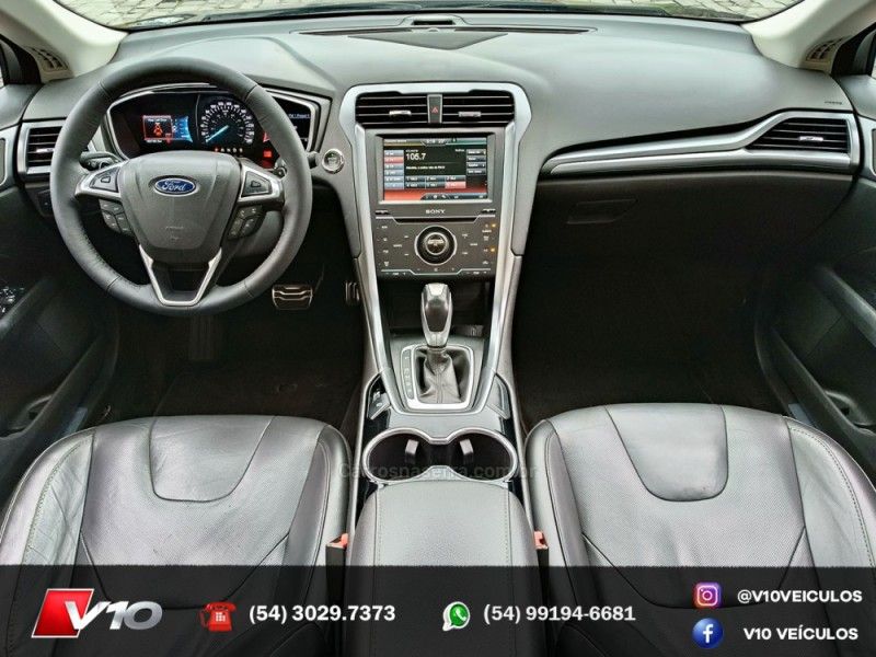 FORD FUSION 2.0 TITANIUM GTDI ECOBOOST FWD 2014/2015 V10 VEÍCULOS CAXIAS DO SUL / Carros no Vale