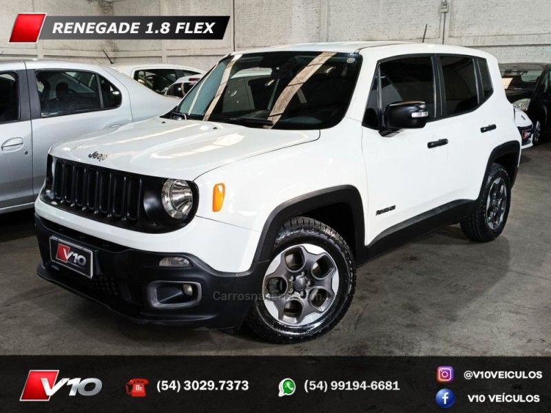 JEEP RENEGADE 1.8 16V 2018/2018 V10 VEÍCULOS CAXIAS DO SUL / Carros no Vale