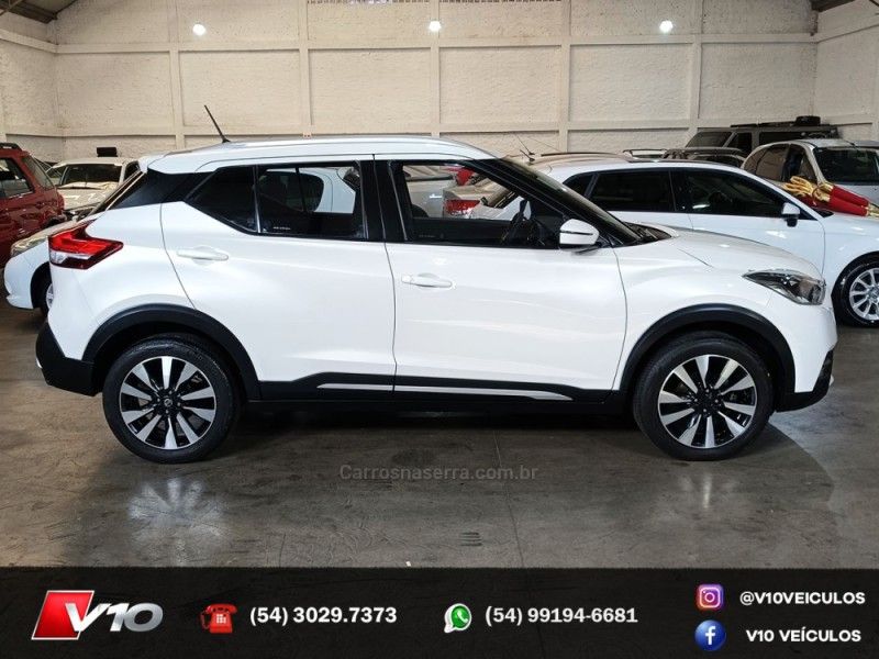 NISSAN KICKS 1.6 16V SV XTRONIC 2019/2019 V10 VEÍCULOS CAXIAS DO SUL / Carros no Vale