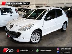 PEUGEOT 207 1.6 XS 16V 2010/2011 V10 VEÍCULOS CAXIAS DO SUL / Carros no Vale