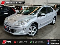 PEUGEOT 408 2.0 GRIFFE 16V 2011/2012 V10 VEÍCULOS CAXIAS DO SUL / Carros no Vale