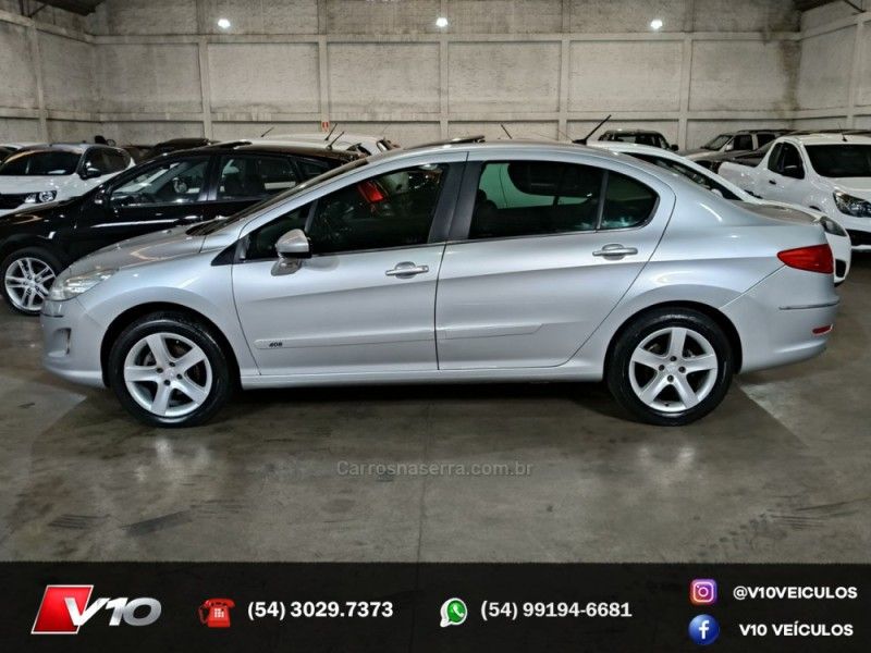 PEUGEOT 408 2.0 GRIFFE 16V 2011/2012 V10 VEÍCULOS CAXIAS DO SUL / Carros no Vale