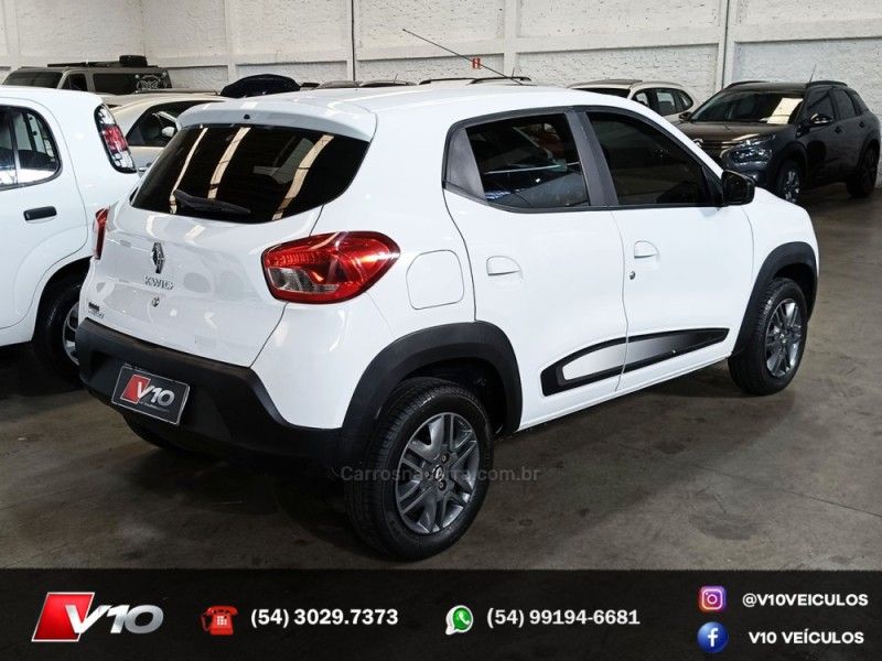 RENAULT KWID 1.0 12V SCE INTENSE 2020/2020 V10 VEÍCULOS CAXIAS DO SUL / Carros no Vale