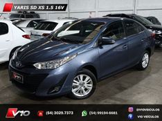 TOYOTA YARIS 1.5 XL SEDAN 16V 2019/2019 V10 VEÍCULOS CAXIAS DO SUL / Carros no Vale