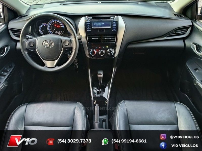 TOYOTA YARIS 1.5 XL SEDAN 16V 2019/2019 V10 VEÍCULOS CAXIAS DO SUL / Carros no Vale