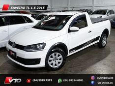 VOLKSWAGEN SAVEIRO 1.6 MI TRENDLINE CS 8V 2014/2015 V10 VEÍCULOS CAXIAS DO SUL / Carros no Vale