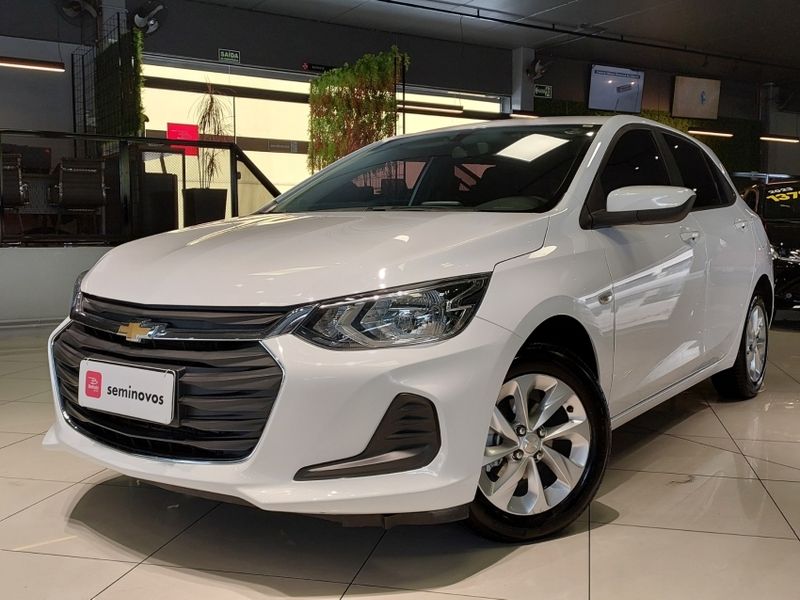Chevrolet ONIX 1.0 TURBO FLEX AUTOMÁTICO 2021/2022 BETIOLO NOVOS E SEMINOVOS LAJEADO / Carros no Vale