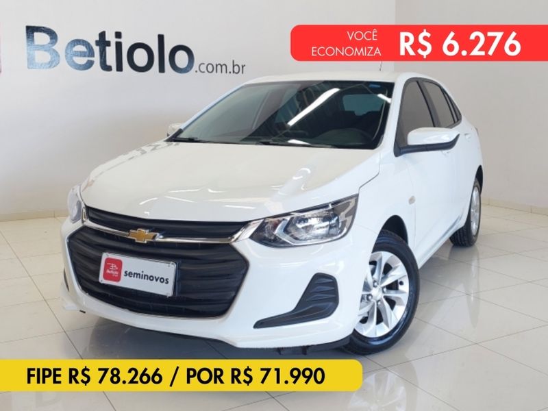 Chevrolet ONIX 1.0 TURBO FLEX LT MANUAL 2022/2023 BETIOLO NOVOS E SEMINOVOS LAJEADO / Carros no Vale