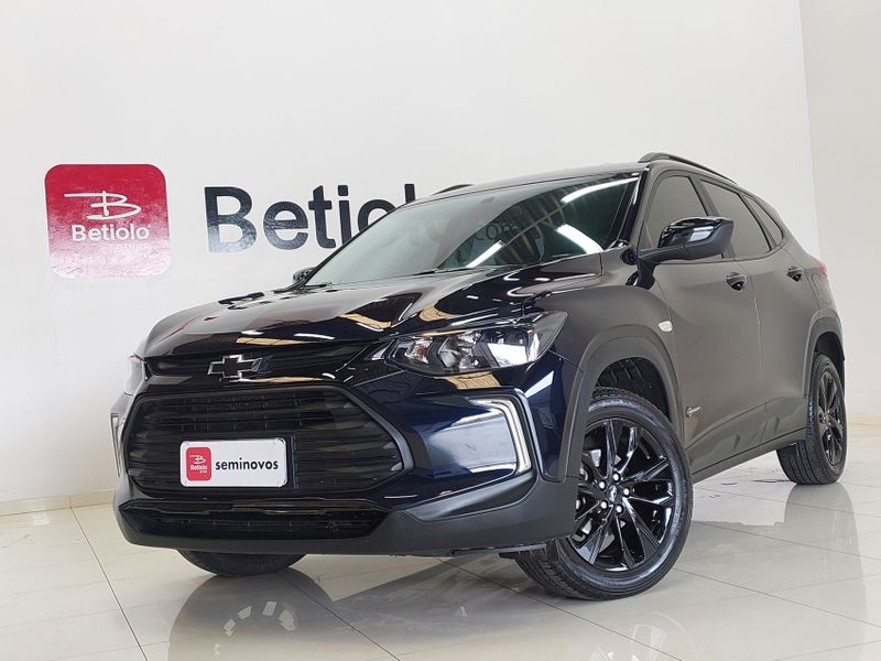 Chevrolet TRACKER 1.0 TURBO FLEX MIDNIGHT AUTOMÁTICO 2023/2024 BETIOLO NOVOS E SEMINOVOS LAJEADO / Carros no Vale