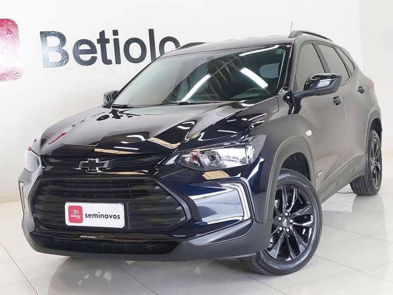 Chevrolet TRACKER 1.0 TURBO FLEX MIDNIGHT AUTOMÁTICO 2023/2024 BETIOLO NOVOS E SEMINOVOS LAJEADO / Carros no Vale