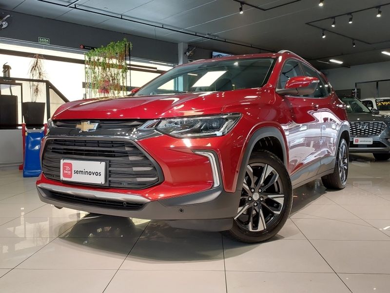 Chevrolet TRACKER 1.2 TURBO FLEX PREMIER AUTOMÁTICO 2020/2021 BETIOLO NOVOS E SEMINOVOS LAJEADO / Carros no Vale