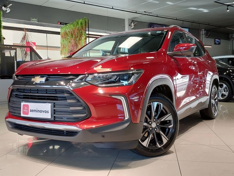 Chevrolet TRACKER 1.2 TURBO FLEX PREMIER AUTOMÁTICO 2021/2022 BETIOLO NOVOS E SEMINOVOS LAJEADO / Carros no Vale