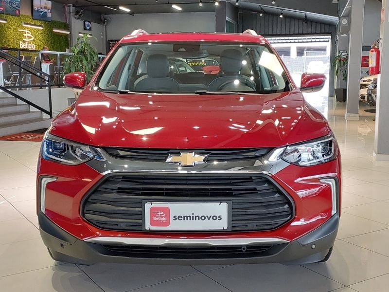 Chevrolet TRACKER 1.2 TURBO FLEX PREMIER AUTOMÁTICO 2020/2021 BETIOLO NOVOS E SEMINOVOS LAJEADO / Carros no Vale
