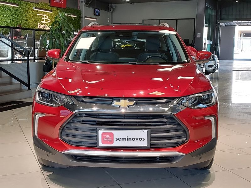 Chevrolet TRACKER 1.2 TURBO FLEX PREMIER AUTOMÁTICO 2021/2022 BETIOLO NOVOS E SEMINOVOS LAJEADO / Carros no Vale