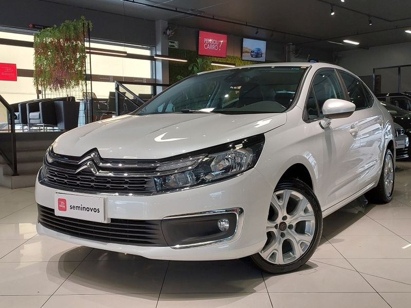 Citroen C4 LOUNGE 1.6 THP FLEX FEEL BVA 2018/2019 BETIOLO NOVOS E SEMINOVOS LAJEADO / Carros no Vale