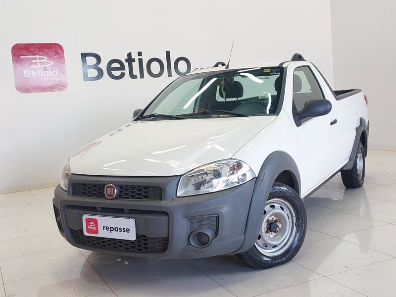 Fiat STRADA 1.4 MPI HARD WORKING CS 8V FLEX 2P MANUAL 2019/2020 BETIOLO NOVOS E SEMINOVOS LAJEADO / Carros no Vale