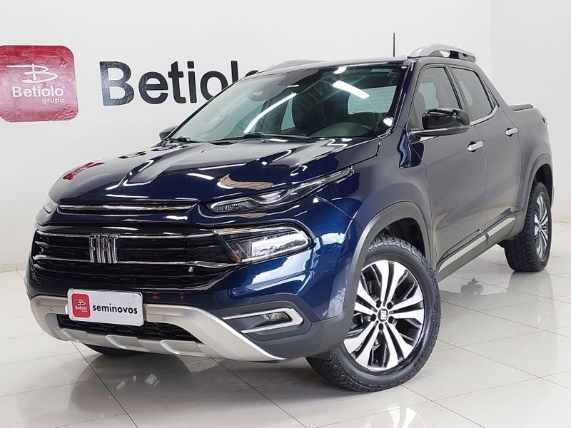 Fiat TORO 2.0 16V TURBO DIESEL VOLCANO 4WD AT9 2021/2022 BETIOLO NOVOS E SEMINOVOS LAJEADO / Carros no Vale