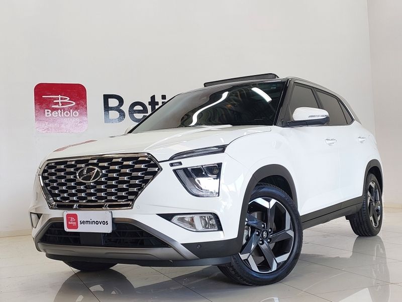 Hyundai CRETA 2.0 FLEX ULTIMATE AUTOMÁTICO 2022/2022 BETIOLO NOVOS E SEMINOVOS LAJEADO / Carros no Vale