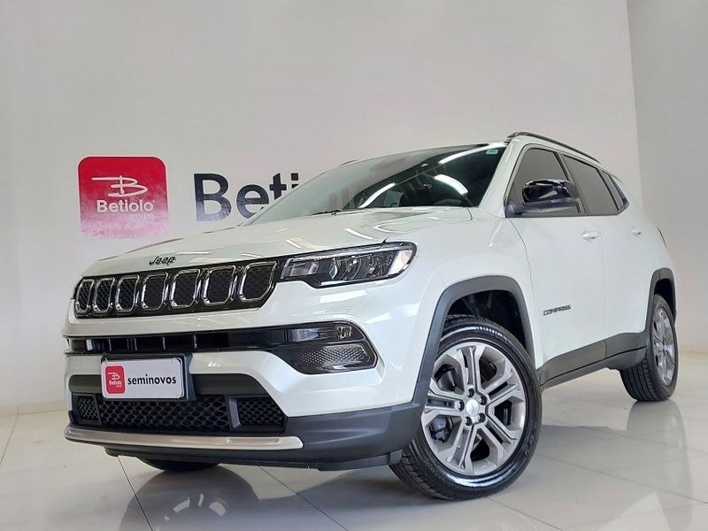 JEEP COMPASS 1.3 T270 TURBO FLEX LONGITUDE AT6 2023/2023 BETIOLO NOVOS E SEMINOVOS LAJEADO / Carros no Vale