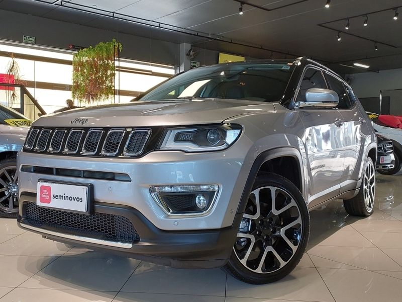 JEEP COMPASS 2.0 16V FLEX LIMITED AUTOMÁTICO 2019/2019 BETIOLO NOVOS E SEMINOVOS LAJEADO / Carros no Vale
