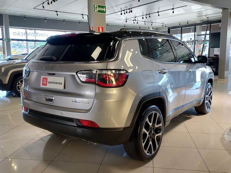 JEEP COMPASS 2.0 16V FLEX LIMITED AUTOMÁTICO 2019/2019 BETIOLO NOVOS E SEMINOVOS LAJEADO / Carros no Vale