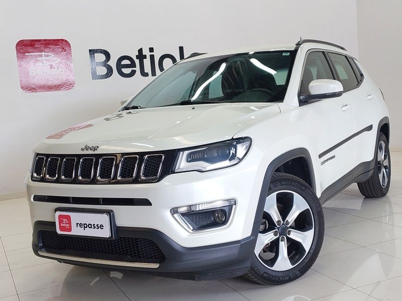 JEEP COMPASS 2.0 16V FLEX LONGITUDE AUTOMÁTICO 2017/2018 BETIOLO NOVOS E SEMINOVOS LAJEADO / Carros no Vale