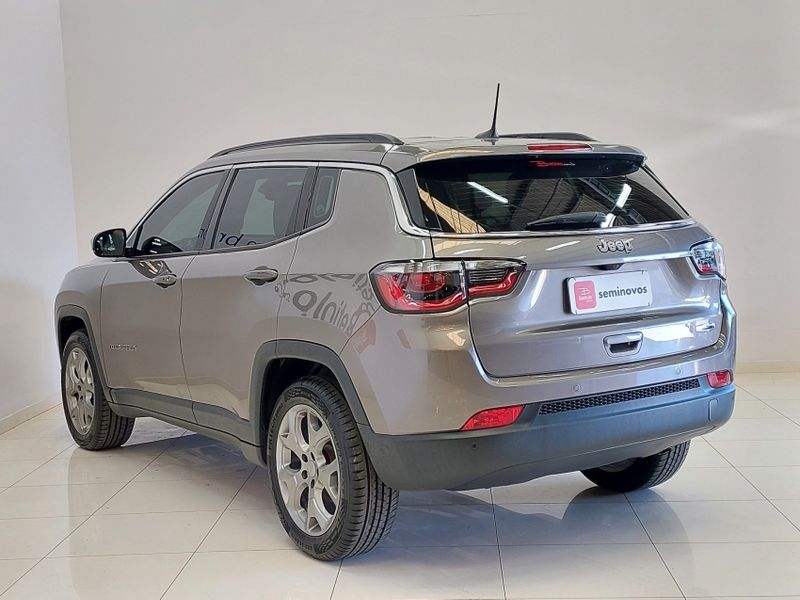 JEEP COMPASS 2.0 16V FLEX LONGITUDE AUTOMÁTICO 2021/2021 BETIOLO NOVOS E SEMINOVOS LAJEADO / Carros no Vale