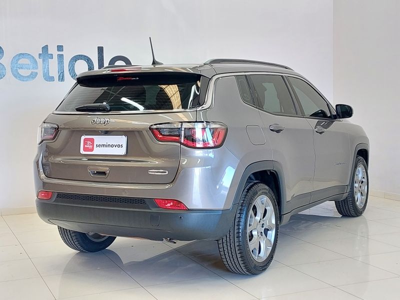 JEEP COMPASS 2.0 16V FLEX LONGITUDE AUTOMÁTICO 2021/2021 BETIOLO NOVOS E SEMINOVOS LAJEADO / Carros no Vale