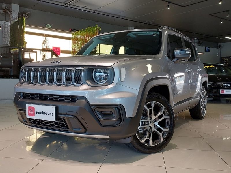 JEEP RENEGADE 1.3 T270 TURBO FLEX LONGITUDE AT6 2022/2023 BETIOLO NOVOS E SEMINOVOS LAJEADO / Carros no Vale