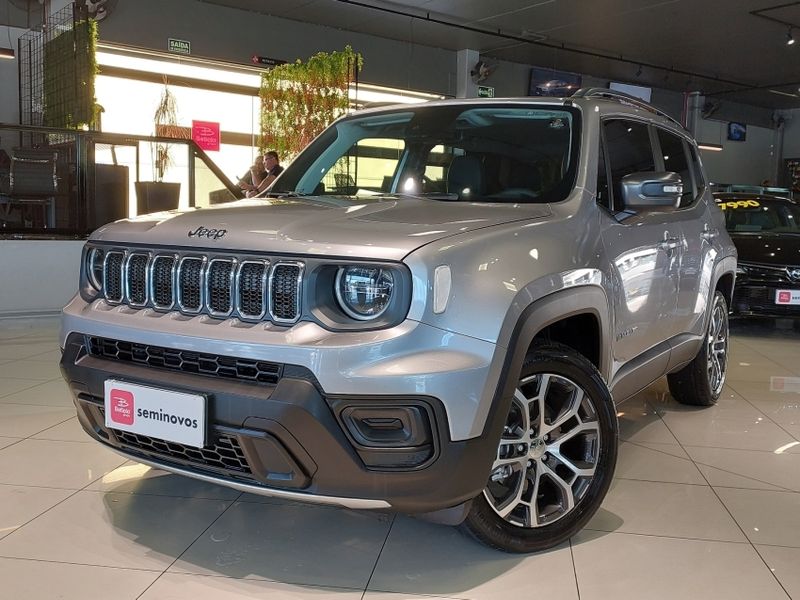 JEEP RENEGADE 1.3 T270 TURBO FLEX LONGITUDE AT6 2022/2023 BETIOLO NOVOS E SEMINOVOS LAJEADO / Carros no Vale