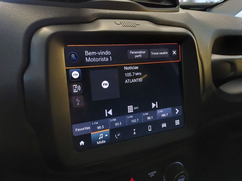 JEEP RENEGADE 1.3 T270 TURBO FLEX LONGITUDE AT6 2022/2023 BETIOLO NOVOS E SEMINOVOS LAJEADO / Carros no Vale
