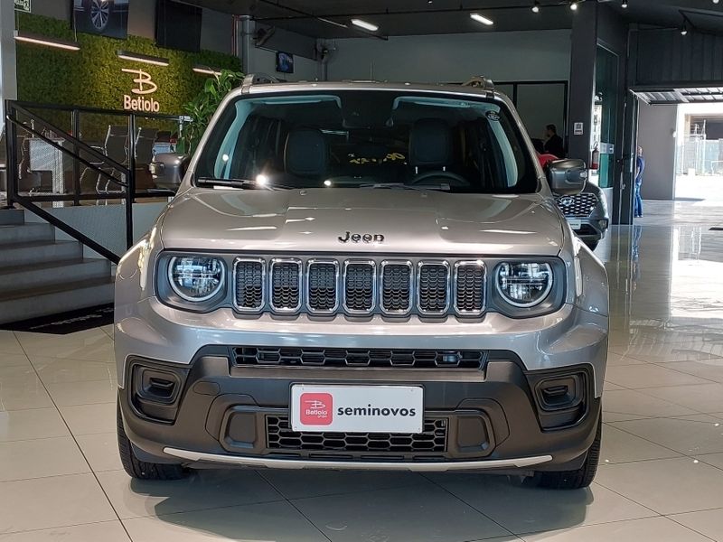 JEEP RENEGADE 1.3 T270 TURBO FLEX LONGITUDE AT6 2022/2023 BETIOLO NOVOS E SEMINOVOS LAJEADO / Carros no Vale