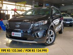 KIA SORENTO 3.3 V6 GASOLINA EX 7L AUTOMATICO 2017/2018 BETIOLO NOVOS E SEMINOVOS LAJEADO / Carros no Vale