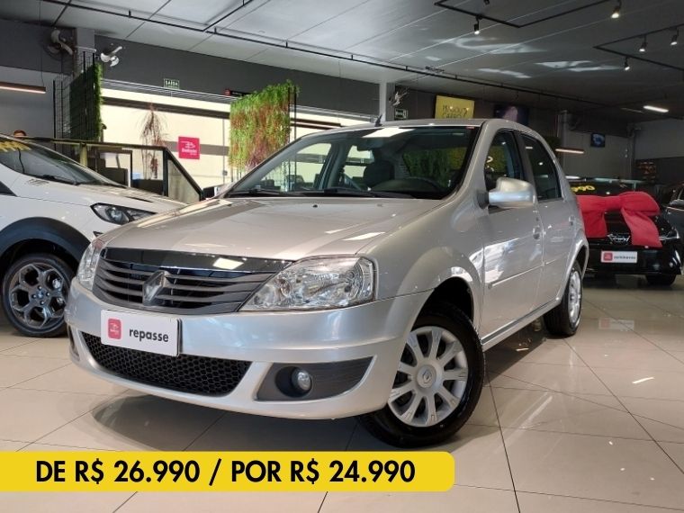 Renault LOGAN 1.0 EXPRESSION 16V FLEX 4P MANUAL 2010/2011 BETIOLO NOVOS E SEMINOVOS LAJEADO / Carros no Vale