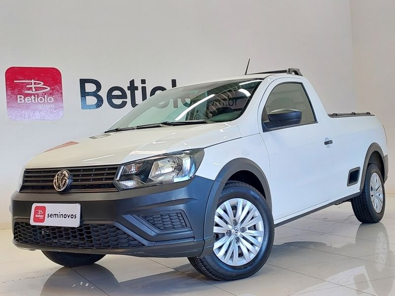 Volkswagen SAVEIRO 1.6 MSI ROBUST CS 16V FLEX 2P MANUAL 2022/2023 BETIOLO NOVOS E SEMINOVOS LAJEADO / Carros no Vale