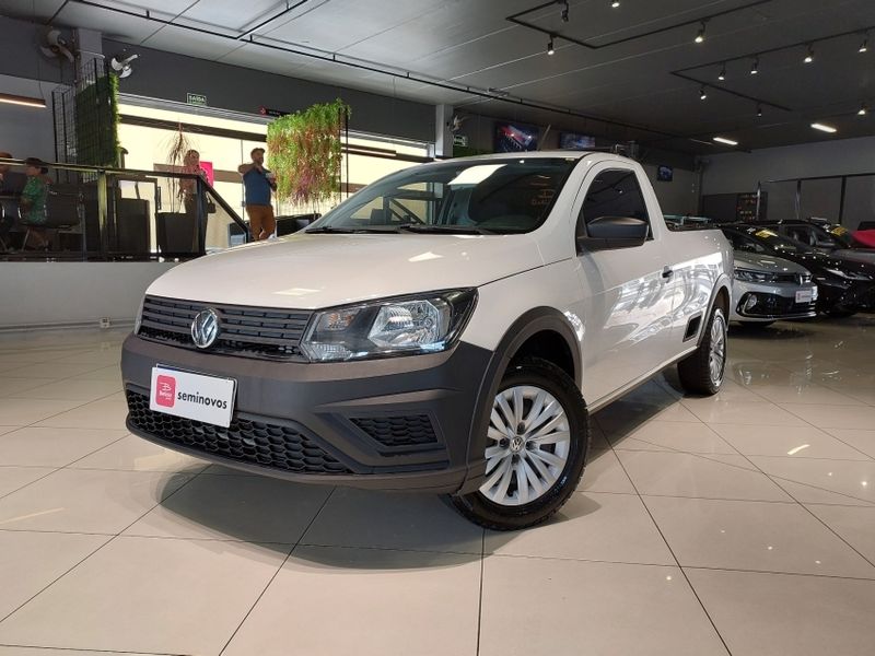 Volkswagen SAVEIRO 1.6 MSI ROBUST CS 16V FLEX 2P MANUAL 2022/2023 BETIOLO NOVOS E SEMINOVOS LAJEADO / Carros no Vale