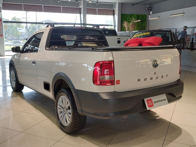 Volkswagen SAVEIRO 1.6 MSI ROBUST CS 16V FLEX 2P MANUAL 2022/2023 BETIOLO NOVOS E SEMINOVOS LAJEADO / Carros no Vale