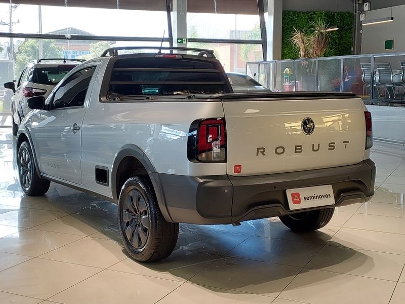 Volkswagen SAVEIRO 1.6 MSI ROBUST CS 16V FLEX 2P MANUAL 2023/2024 BETIOLO NOVOS E SEMINOVOS LAJEADO / Carros no Vale