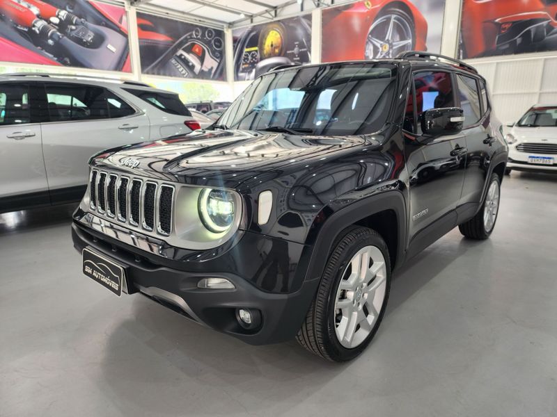 Jeep Renegade 1.8 16v Limited 2021/2021 SIM AUTOMÓVEIS ROLANTE / Carros no Vale