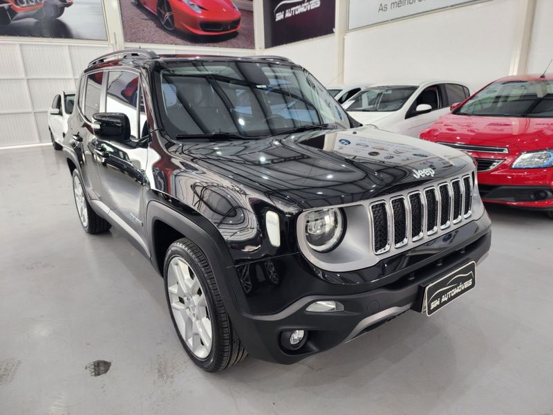 Jeep Renegade 1.8 16v Limited 2021/2021 SIM AUTOMÓVEIS ROLANTE / Carros no Vale