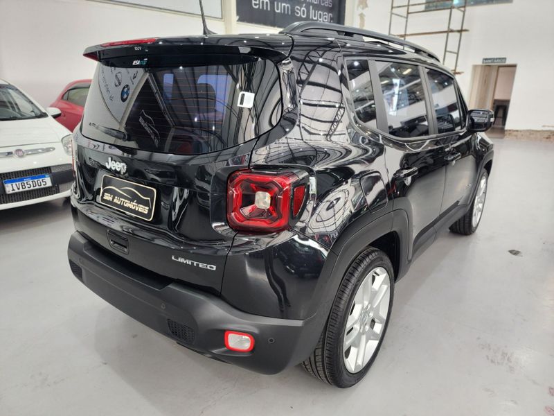 Jeep Renegade 1.8 16v Limited 2021/2021 SIM AUTOMÓVEIS ROLANTE / Carros no Vale