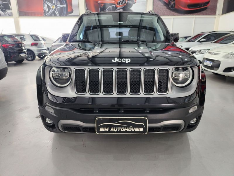 Jeep Renegade 1.8 16v Limited 2021/2021 SIM AUTOMÓVEIS ROLANTE / Carros no Vale
