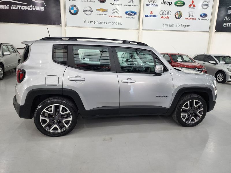 Jeep Renegade Longitude 1.8 2021/2021 SIM AUTOMÓVEIS ROLANTE / Carros no Vale