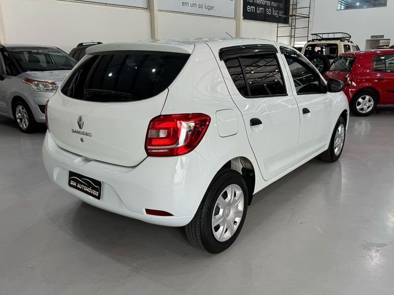 Renault Sandero 1.0 12v Sce Authentique 2017/2018 SIM AUTOMÓVEIS ROLANTE / Carros no Vale