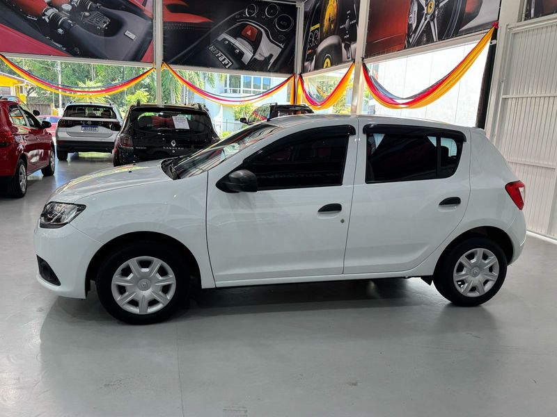Renault Sandero 1.0 12v Sce Authentique 2017/2018 SIM AUTOMÓVEIS ROLANTE / Carros no Vale