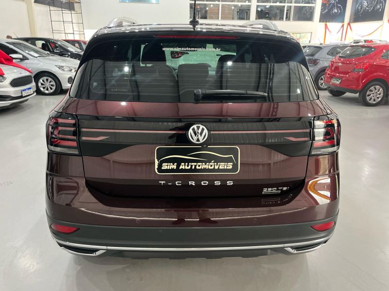 Volkswagen T-cross Hig 250 Tsi 1.4 16v 2019/2020 SIM AUTOMÓVEIS ROLANTE / Carros no Vale
