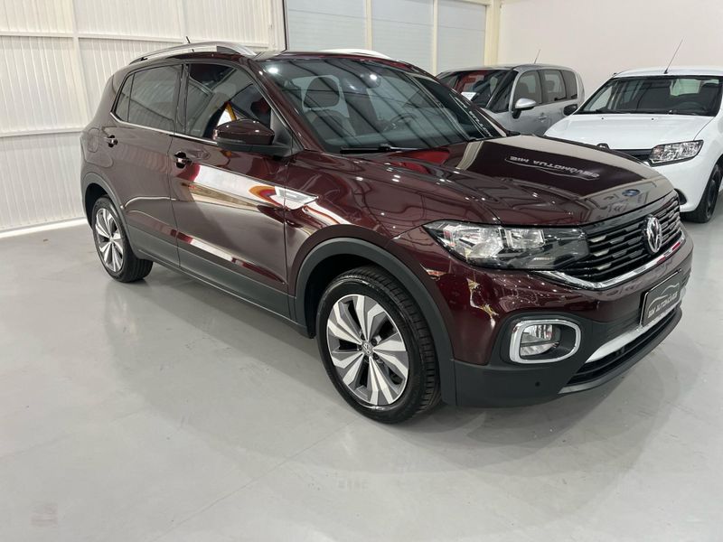 Volkswagen T-cross Hig 250 Tsi 1.4 16v 2019/2020 SIM AUTOMÓVEIS ROLANTE / Carros no Vale