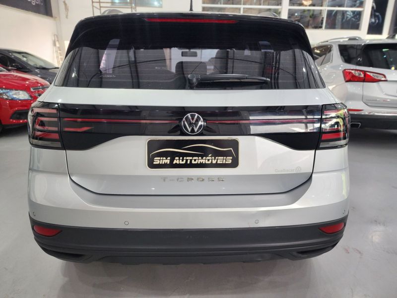 Volkswagen T-cross Sense 200 Tsi 1.0 2022/2023 SIM AUTOMÓVEIS ROLANTE / Carros no Vale