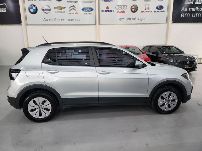 Volkswagen T-cross Sense 200 Tsi 1.0 2022/2023 SIM AUTOMÓVEIS ROLANTE / Carros no Vale